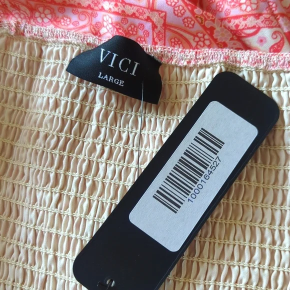 Vici Emily Sweetheart Paisley Midi Dress - Picture 9 of 10